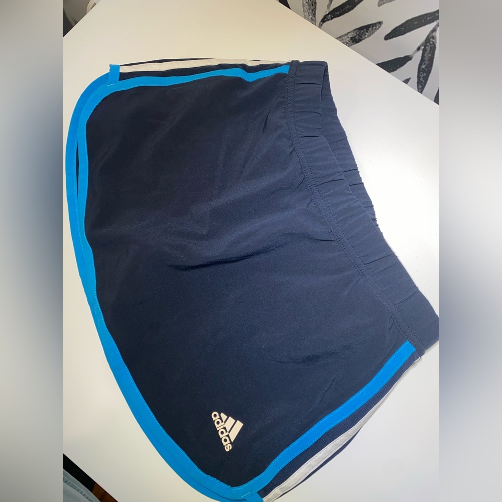 Adidas workout shorts- skirt no tags like new